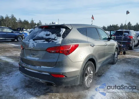 2013 Hyundai Santa Fe Sport from USA, damaged, VIN 5XYZUDLB5DG089029